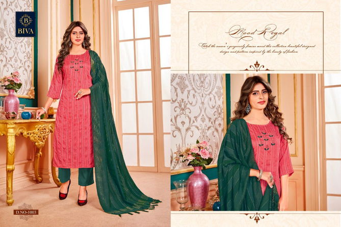 Biva Aura Ethnic Wear Wholesale Designer Readymade Salwar Suit Catalog